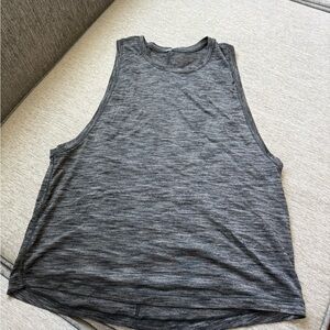 lululemon athletica gray tank top size 6